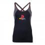 SONY Playstation Tech Seamless Tanktop, Female, Large, Black (TS280316SNY-L)