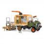 SCHLEICH Wild Life Animal Rescue Large Truck with Toy Figures & Accessories (42475)