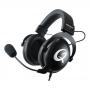 QPAD QH-95 Pro Gaming Premium Stereo and 7.1 USB Gaming Headset, Closed Ear, Noise Cancelling Detachable Microphone, Multi-platform, Mini Stereo Jack Plug 3.5mm/USB Connector, 1m Cable, Black (QH-95)
