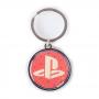 SONY Playstation Biker Logo Metal Keychain, Unisex, Red/Black (KE330552SNY)