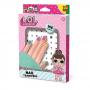 LOL SURPRISE Children's Nail Transfers Set, 198 Nail Transfers, 6 Year to 12 Years, Multi-colour (14193)