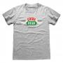 FRIENDS Central Perk T-Shirt, Unisex, Extra Large, Grey (FRE00024TSC1X)