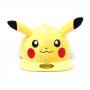 POKEMON Pikachu Plush with Ears Snapback Baseball Cap, Unisex, Yellow/Black (SB276317POK)
