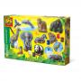SES CREATIVE Children's Animals Casting and Painting Set, Unisex, 5 to 12 Years, Multi-colour (01132)