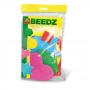 SES CREATIVE Children's Beedz Iron-on Beads Pegboards Mosaic Set, 5 Pieces, Unisex, 5 to 12 Years, Multi-colour (00782)