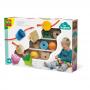 SES CREATIVE Children's Tiny Talents Lacing Sensory Beads Toy Set, Unisex, 18 Months and Above, Multi-colour (13102)