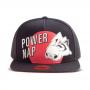 POKEMON Power Nap Pikachu Snapback Baseball Cap, Unisex, Black/Red (SB684361POK)