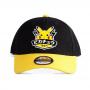 POKEMON Olympics Team Pikachu Badge Adjustable Cap, Unisex, Black/Yellow (BA121378POK)