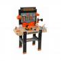 BLACK & DECKER Children's Bricolo Ultimate Workbench Playset, Unisex, 3 to 8 Years, Black/Orange (7600360702)