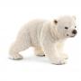 SCHLEICH Wild Life Polar Bear Cub Walking Toy Figure, 3 to 8 Years (14708)