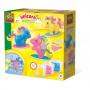 SES CREATIVE Children's Unicorn Modelling Dough Set, Girl, 3 to 12 Years, Multi-colour (00432)