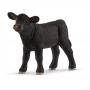 SCHLEICH Farm World Black Angus Calf Toy Figure, Black, 3 to 8 Years (13880)