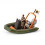 SCHLEICH Wild Life Dinghy with Ranger Playset Toy Playset, Multi-colour, 5 to 8 Years (42352)