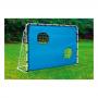 LEGLER Small Foot Football Goal with Goal Wall Outdoor Toy, White/Blue, 3 Years and Above (6934)