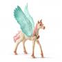 SCHLEICH Bayala Decorated Unicorn Pegasus Foal Toy Figure, 5 to 12 Years, Multi-colour (70575)