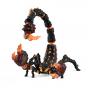 SCHLEICH Eldrador Creatures Lava Scorpion Toy Figure, 7 to 12 Years, Multi-colour (70142)