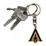 ASSASSIN'S CREED Odyssey Crest Keychain, Copper/Black (ABYKEY249)