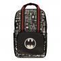 DC COMICS Batman Graffiti All-over Print Backpack, Unisex, Black/Red (BP276750BTM)