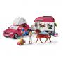 SCHLEICH Horse Club Horse Adventures with Car and Trailer Toy Playset, Unisex, 5 to 12 Years, Multi-colour (42535)