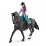 SCHLEICH Horse Club Lisa & Storm Toy Figure Set, Unisex, 5 to 12 Years, Multi-colour (42541)
