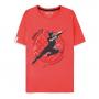 MARVEL COMICS Shang-Chi and the Legend of the Ten Rings Master of Martial Arts T-Shirt, Male, Large, Red (TS854182CHI-L)