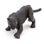 PAPO Wild Animal Kingdom Black Leopard Toy Figure, Three Years or Above, Black (50026)