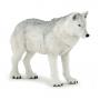 PAPO Wild Animal Kingdom Polar Wolf Toy Figure, Three Years or Above, White (50195)