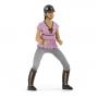 PAPO Horse and Ponies Trendy Riding Girl Pink Toy Figure, Three Years or Above, Multi-colour (52006)