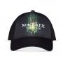 WARNER BROS The Matrix Resurrections Green Poster Logo Adjustable Baseball Cap, Black/Green (BA083001MTX)