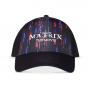 WARNER BROS The Matrix Resurrections Red and Blue Pill Poster Logo Adjustable Baseball Cap, Multi-colour (BA612807MTX)