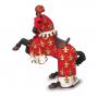 PAPO Fantasy World Red Prince Philip's Horse Toy Figure, Three Years or Above, Red/Brown (39257)