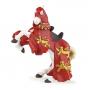 PAPO Fantasy World Red King Richard's Horse Toy Figure, Three Years or Above, White/Red (39340)