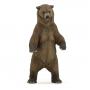 PAPO Wild Animal Kingdom Grizzly Bear Toy Figure, Three Years or Above, Brown (50153)