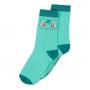 POKEMON Bulbasaur Novelty Socks, 1 Pack, Unisex, 39/42, Green (NS700656POK-39/42)