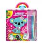 SES CREATIVE Children's Activity Colouring Book Diamonds 3-in-1 Set, 3 Years and Above (00113)