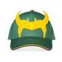 MARVEL COMICS Loki God of Mischief Novelty Cap, Green/Black (NH727053LOK)