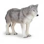PAPO Large Figurines Large Wolf Toy Figure, Three Years or Above, Grey (50211)