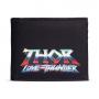 MARVEL COMICS Thor: Love and Thunder Logo Bi-fold Wallet, Male, Black (MW554084THR)