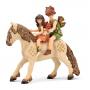 PAPO The Enchanted World Elves Children and Pony Toy Figure, 3 Years or Above, Multi-colour (39011)