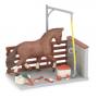 PAPO Horses and Ponies Wash Box and Accessories Toy Playset, 3 Years or Above, Multi-colour (60116)