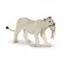 PAPO Wild Animal Kingdom White Lioness with Cub Toy Figure, 3 Years or Above, White (50203)