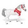 PAPO Horses and Ponies White Arabian Horse in Parade Dress Toy Figure, 3 Years or Above, White (51568)