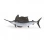 PAPO Marine Life Pacific Sailfish Toy Figure, 3 Years or Above, Grey (56048)