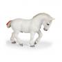 PAPO Horses and Ponies White Percheron Toy Figure, 3 Years or Above, White (51567)