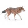 PAPO Wild Animal Kingdom Wolf Toy Figure, 3 Years or Above, Brown (50283)