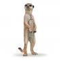 PAPO Wild Animal Kingdom Standing Meerkat Toy Figure, 3 Years or Above, Brown (50206)