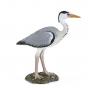 PAPO Wild Animal Kingdom Grey Heron Toy Figure, 3 Years or Above, Grey (50274)