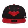 DC COMICS Red Hood Logo Snapback Baseball Cap, Black/Red (SB307721BTM)