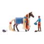 SCHLEICH Horse Club Sofia's Beauties Leo & Rocky Toy Figure Starter Set, 4 Years and Above, Multi-colour (42586)