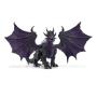 SCHLEICH Eldrador Creatures Shadow Dragon Toy Figure, 7 to 12 Years, Grey/Purple (70152)